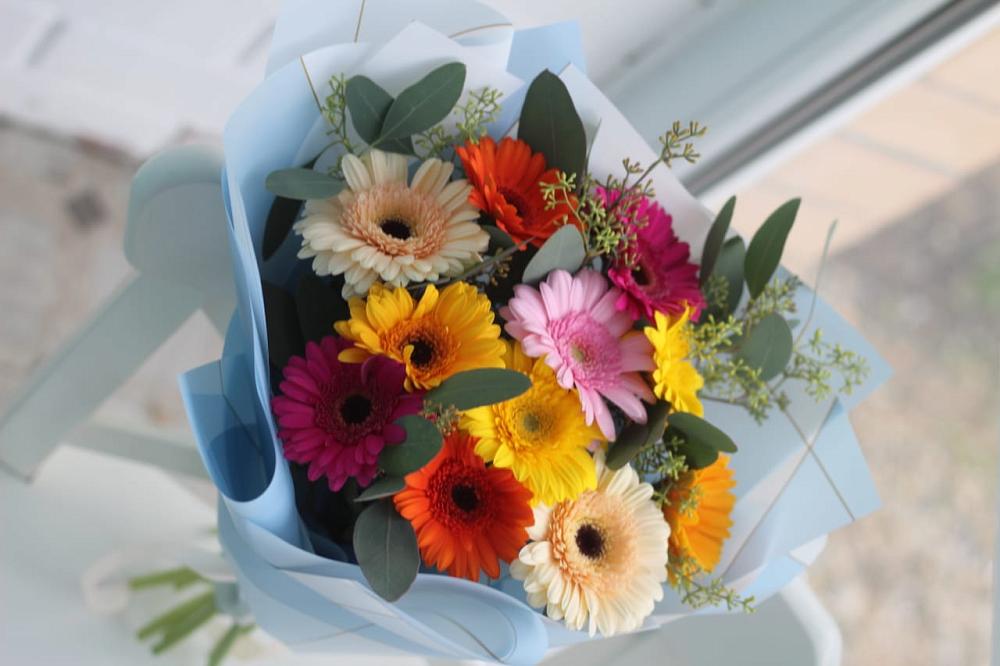 Букет цветов из: Герберы в Верее Раменского района