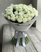 Букет 35 Белых роз в Верее Раменского района