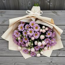 Букет цветов из:  Розы и Хризантемы в Верее Раменского района