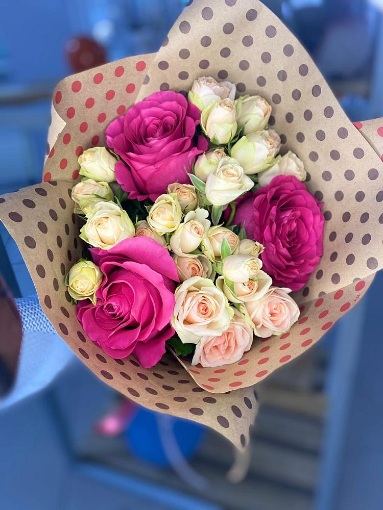 Букет цветов из: Розы в Верее Раменского района