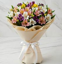 Букет цветов из:  Альстромерии #REPLACE_PRED# Верее Раменского района