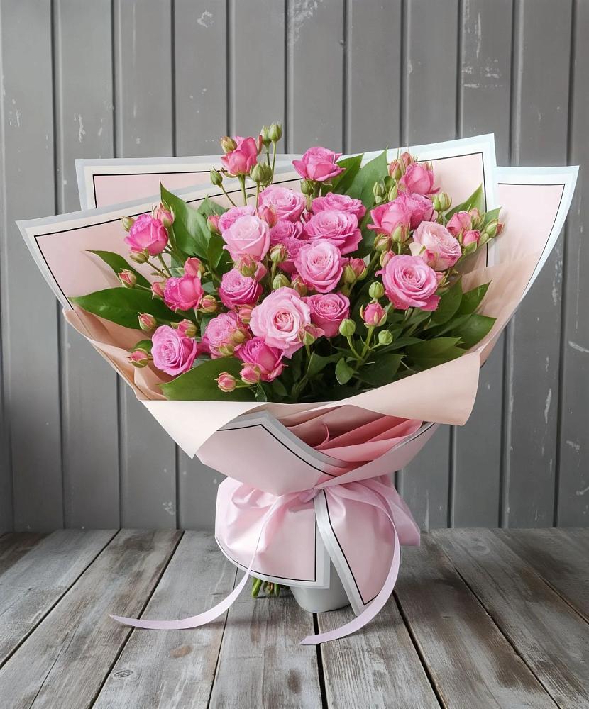 Букет Розовый кустик в Верее Раменского района