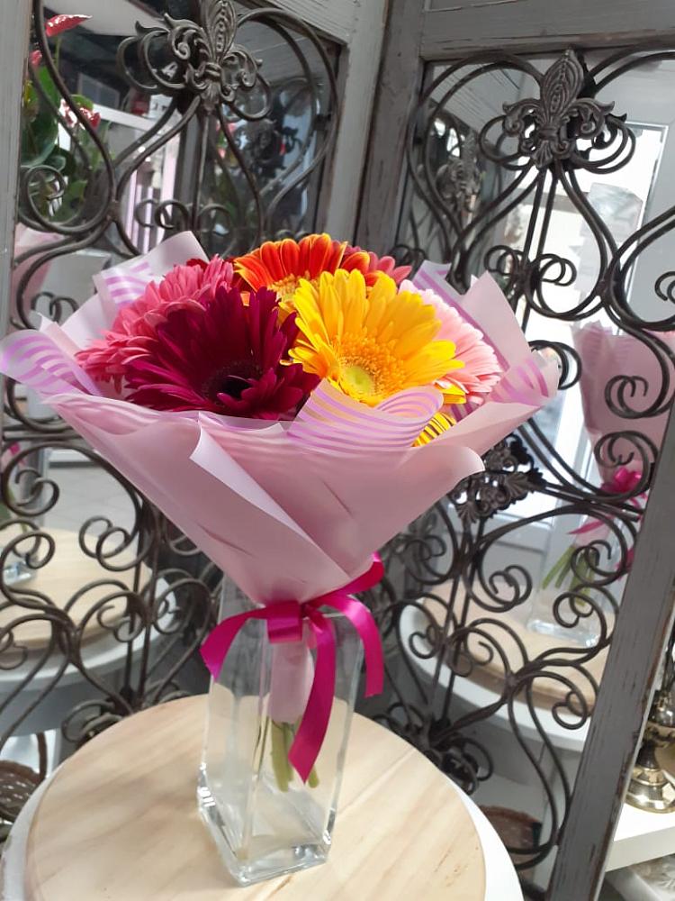 Букет цветов из: Герберы в Верее Раменского района