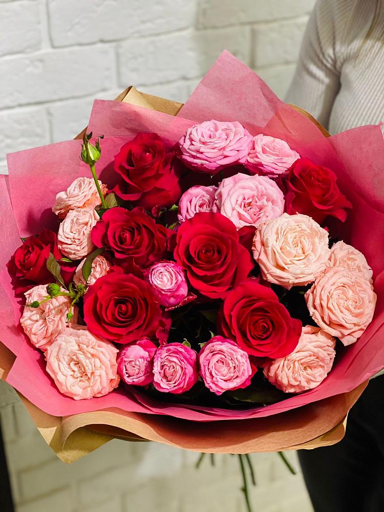 Букет цветов из: Розы в Верее Раменского района