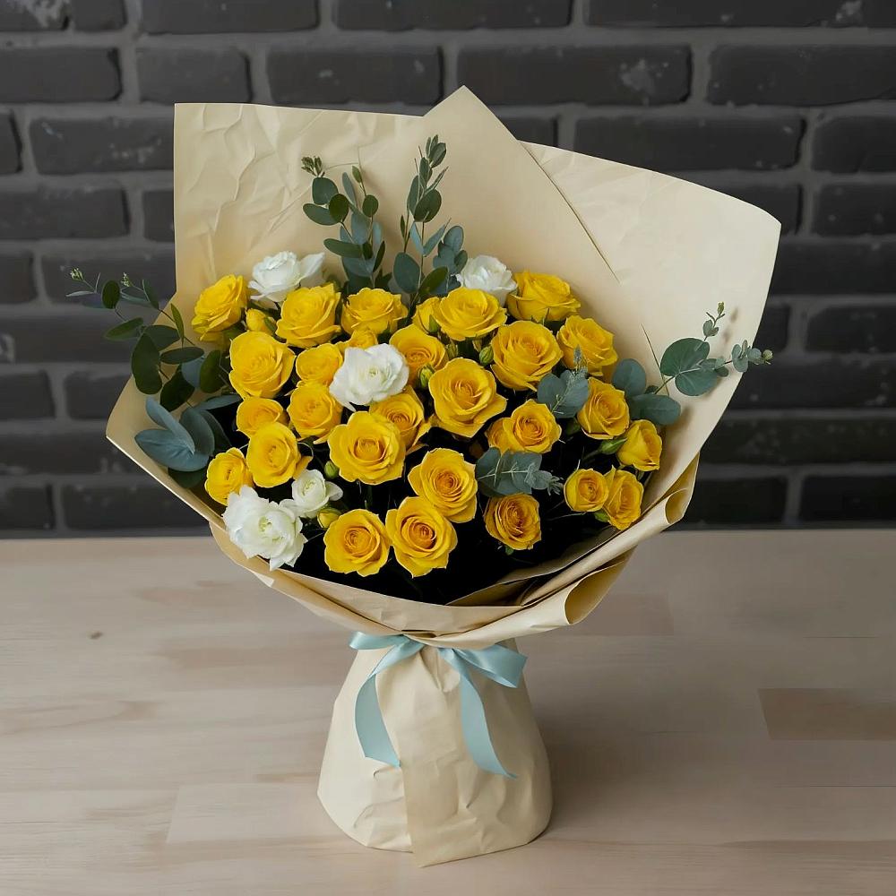 Букет цветов из: Розы в Верее Раменского района