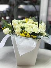 Цветочная композиция из Розы  в Верее Раменского района
