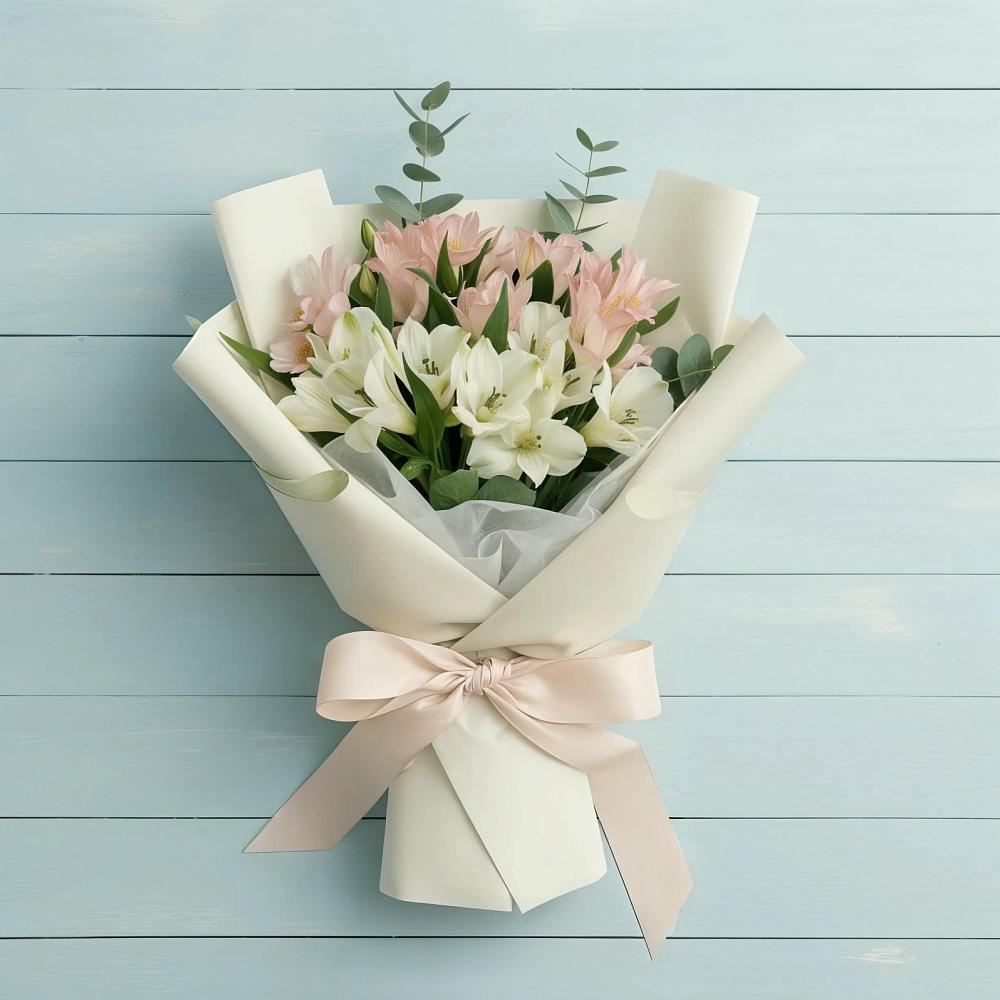 Букет цветов из: Альстромерии в Верее Раменского района