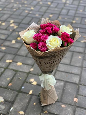 Букет цветов из: Розы в Верее Раменского района