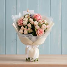 Букет цветов из:  Розы в Верее Раменского района