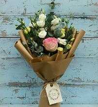 Букет цветов из:  Розы и Лизиантусы #REPLACE_PRED# Верее Раменского района