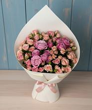 Букет цветов из:  Розы #REPLACE_PRED# Верее Раменского района